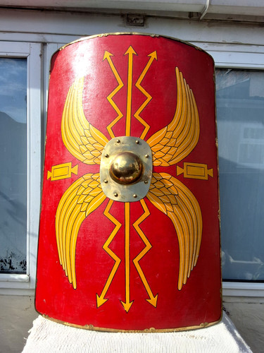Large vintage roman - vintage, scutum
