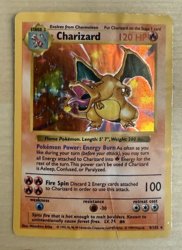 Dmg shadowless charizard - dmg,