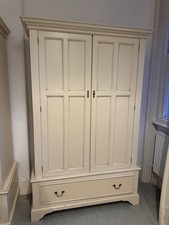 Laura AshleyClifton 2 Door 1 Drawer Wardrobe. Ivory