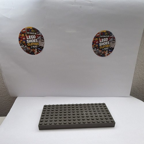 Lego thick 8x16 grey - thick,
