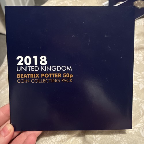 2018 beatrix potter 50p coin - beatrix,