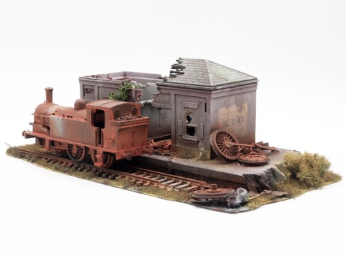 Scrapyard locomotive - locomotive,