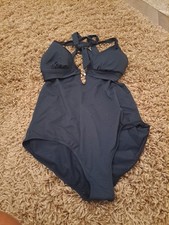New Navy S. Oliver Swimming Costume  SIZE 18 C/D Cup