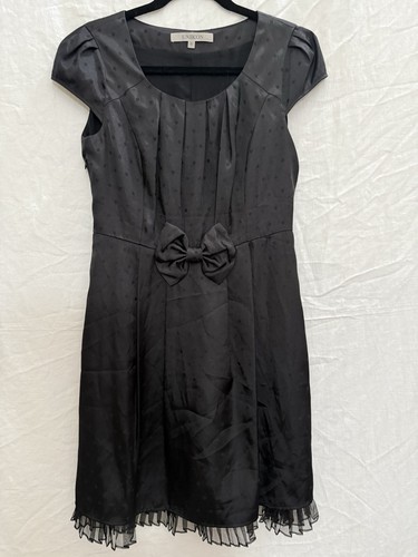 Vtg unikon black bow heart - unikon,