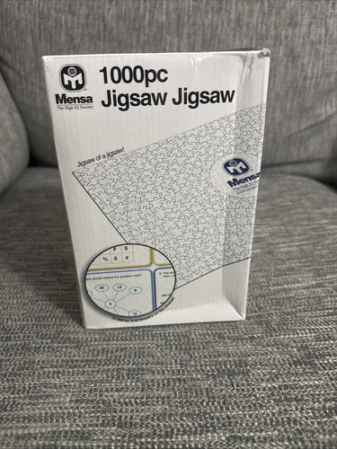 Mensa 1000 piece jigsaw - mensa,