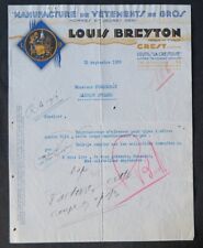 Billhead Invoice 1938 CREST