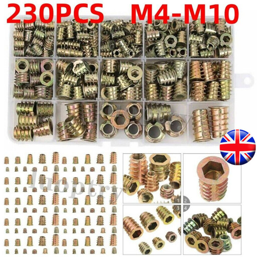 230pcs m10 zinc alloy - zinc,