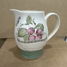 Wedgwood Sarah's Garden Large Jug  16.5cm Tall Damson Wine Jelly Recipe