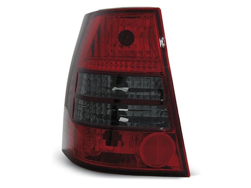 Red smoked taillights set - red,