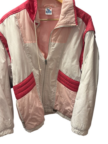 Rodeo pink red windbreaker - &,