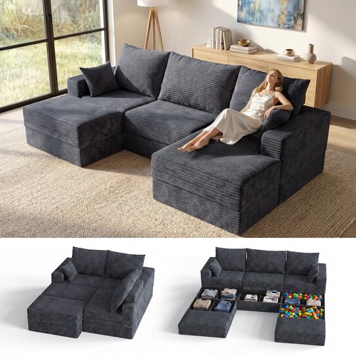 270cm modular sectional sofa - 270cm,