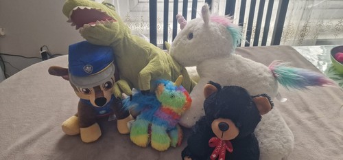 Mixed plush soft toy bundle - soft,