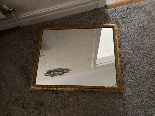 Vintage mirror medium sized - mirror,
