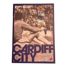 Cardiff City v Reading Football Programme. 18  / 10 / 2025 League One.