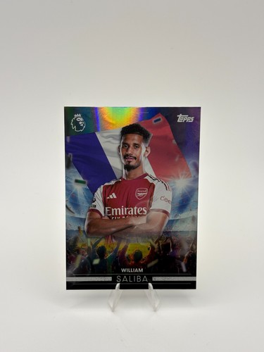 William saliba topps flagship - saliba,