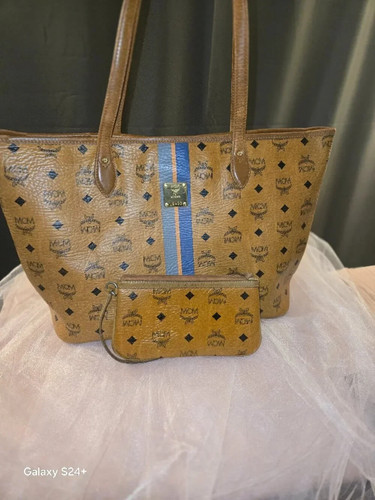 Authentic mcm visetos cognac - mcm,