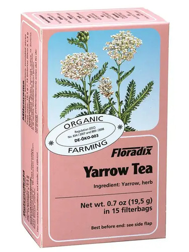 Organic yarrow herbal tea - herbal, 15