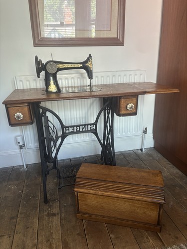 1912 ornate singer - singer, treadle