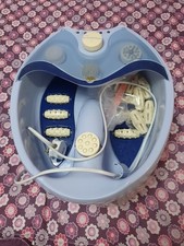 Foot Spa and Massager Foot Bath with Pedicure Massage Roller