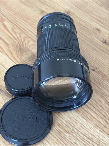 Canon 200mm lens - canon, fd