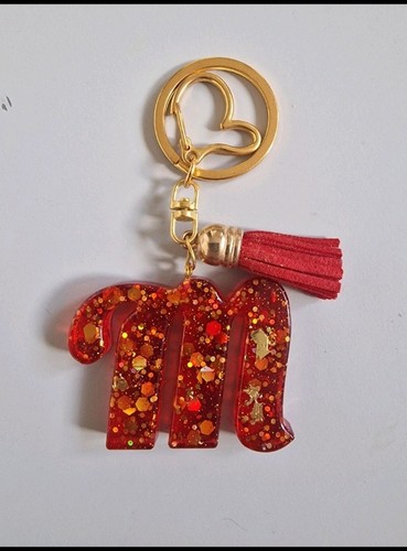 Handmade resin initial - initial,