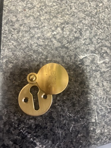 Keyhole cover escutcheon - keyhole, open