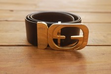 Gucci Vintage Leather Belt