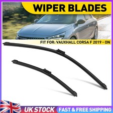 2Pcs Front Windscreen Window Wiper Blades Set Fit Vauxhall Corsa F 2019-On NEW