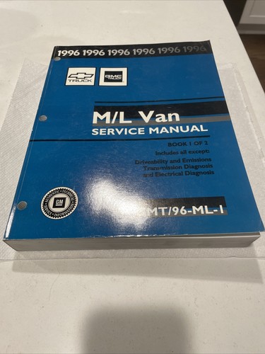 1996 chevrolet gmc van - 1996,