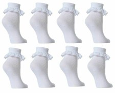 12 Pairs GIRLS SCHOOL COTTON