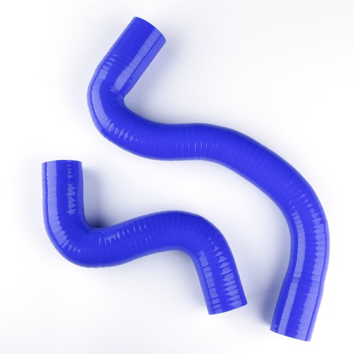 Blue silicone radiator hose - silicone,