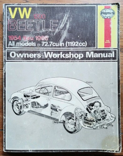 Haynes volkswagen 1200 - vw,