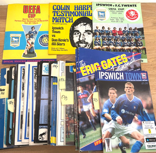 Football programmes - ,