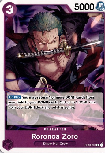 Roronoa zoro starter deck - deck, 26