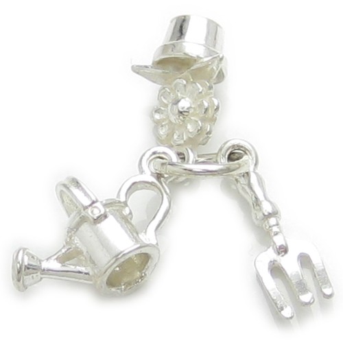 Watering can flower fork - can,