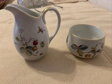 Royal Worcester  Jug And Sugar