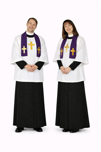 Adults vicar dibley - vicar, parish