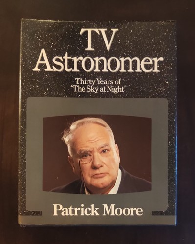 Patrick moore tv - moore, (signed