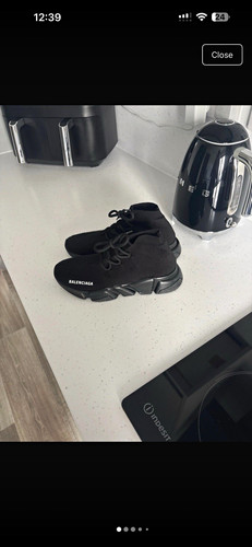 Balenciaga black high top - balenciaga,