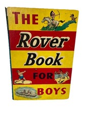 The Rover Book For Boys 1958 Rare Vintage Hardback Children's Annual