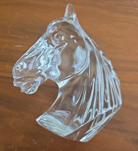 Waterford crystal horse head - horse,
