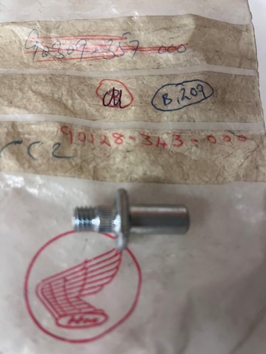 New genuine honda cb200 rear - new,