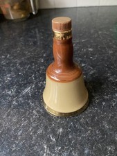 Vintage Wade Bells Scotch Whisky Bell Shaped Ceramic Bottle 4" High - Empty