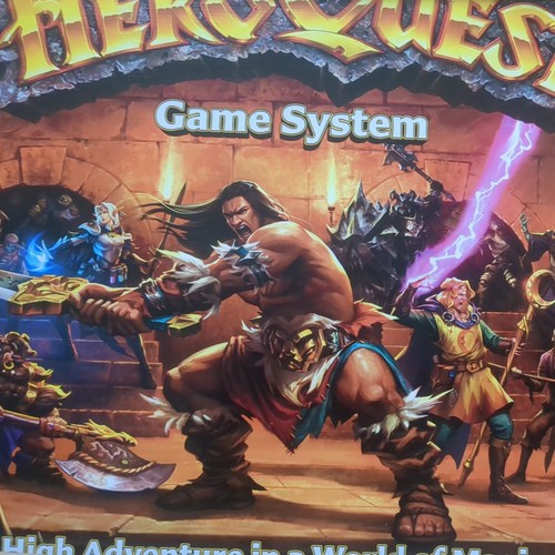 Heroquest game system - heroquest,