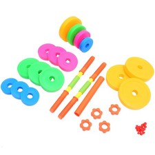  Adjustable Heavy Barbell Toys Fitness Primary School Workout Dumbbell Dumbbells