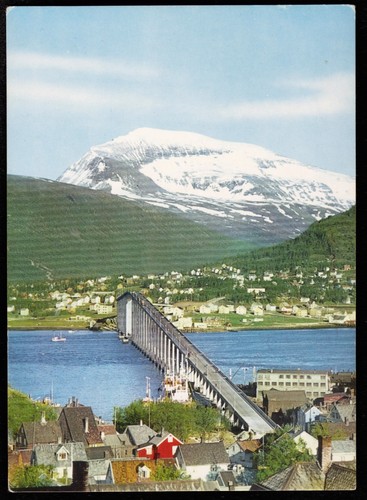 Tromso bridge tromsdalstinden - bridge,