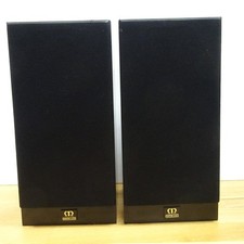 MONITOR AUDIO Monitor 7 Small HIFI Loudspeakers in black ash Working well