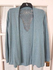 MONSOON  Open Front  Cardigan with angora  size 10    great condition