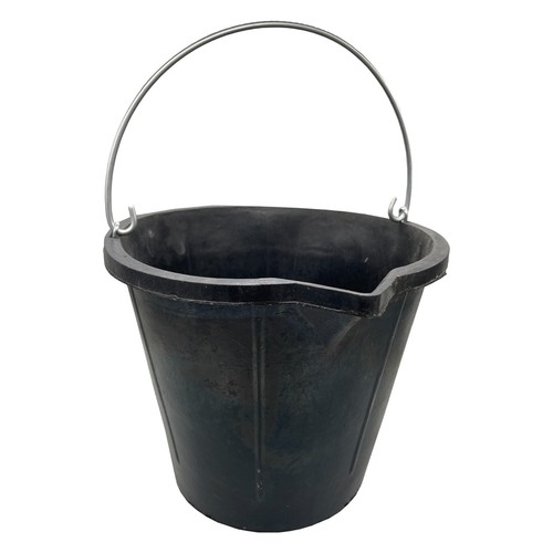 Litre rubber bucket skip - litre,