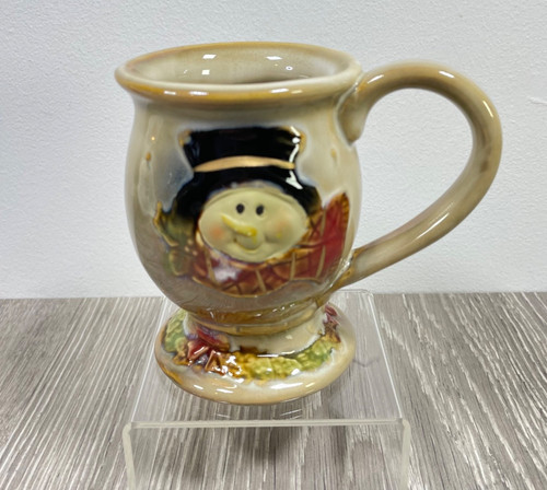 Rustic vintage style snowman - rustic,